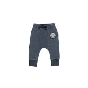 Pants Boy: Huxbaby Rainbow Smile Pocket Drop Crotch Pant