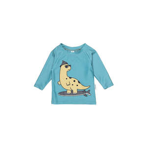 Huxbaby Surfin' Dino Rashguard
