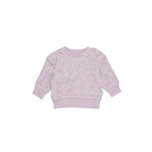 Sweaters Girl: Huxbaby Huxbear Lavender Terry Sweatshirt