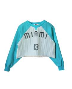 Bandy Button Culter Short Sweatshirt