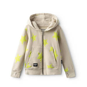Sweaters Boy: NUNUNU Star Zip Hoodie