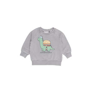 Sweaters Boy: Huxbaby Burgersaurus Sweatshirt