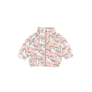 Jackets Coats Outwear Girl: Huxbaby Magical Unicorn Fleece Jacket