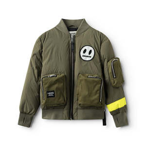Jackets Coats Outwear Boy: NUNUNU Cargo Bomber Down Jacket