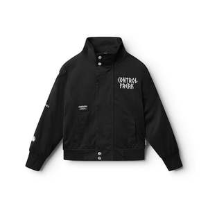 Jackets Coats Outwear Boy: NUNUNU Control Fleak Bomber Jacket Black