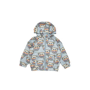 Jackets Coats Outwear Boy: Huxbaby Smile Bear Reversible Rain Jacket