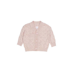 Cardigans Jumpers Girl: Huxbaby Bubble Sprinkles Knit Cardigan