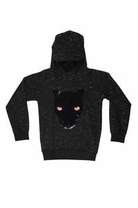WAUW CAPOW By Bangbang Black Sweatshirt fleece