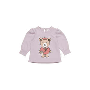 Huxbaby Apple Bear Puff Top