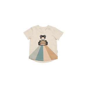 Huxbaby Racer Bear T-shirt