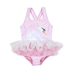 Swimwear Baby Girl: Rock Your Baby Swan Lake Baby Tulle One Piece