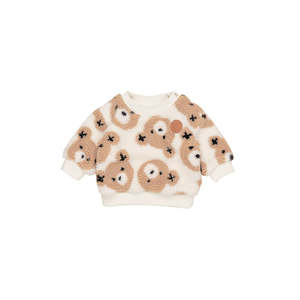 Huxbaby Huxbear  Sherpa sweatshirt
