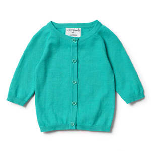 Cardigans Jumpers Baby Girl: Wilson & Frenchy Peacock Summer Cardigan