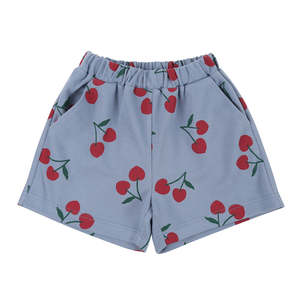 Jelly Mallow Cherry Pique Shorts