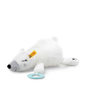 Steiff Soft Cuddly Friends Iggy polar bear with grip toy