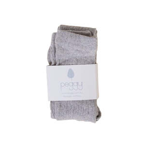 Peggy: Peggy Savana Baby Tights Grey