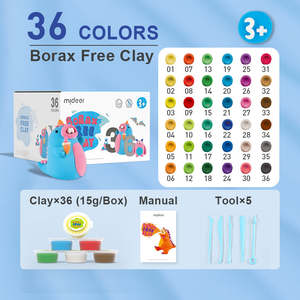 Mideer: Mideer Borax Free Clay - 36 colours