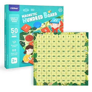 Mideer Magnetic Hundred Board Game| Educational Number Learning Game