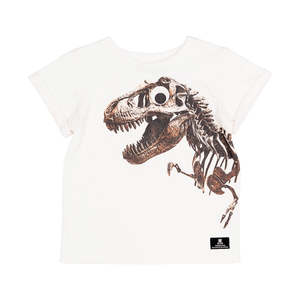 Clearance Rock Your Baby Kid: Rock Your Kid Dino Skeleton T-shirt