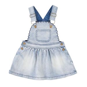 Peggy New: Peggy Cleo Pinafore Denim