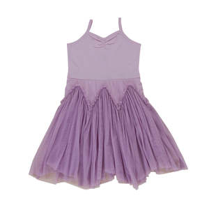 Peggy New: Peggy Velvet Ballet Dress Lavender
