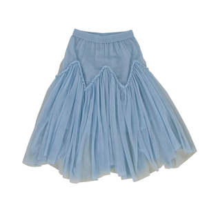 Peggy New: Peggy Harper Skirt Illusion Blue