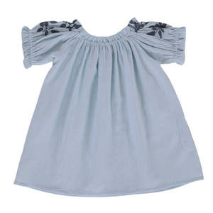 Peggy New: Peggy Julia Dress Illusion Blue