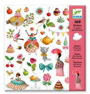 Djeco Stickers - Princess Tea Party