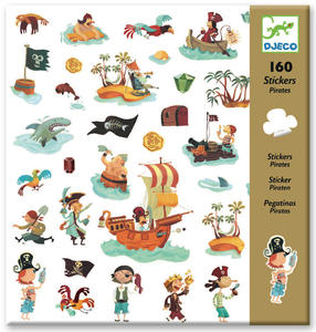 Djeco: Djeco Stickers - Pirates