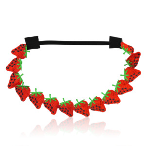 Milk & Soda Fruit Stretch Headband Strawberry