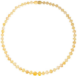 New 10 Dollar Clearance: Bambeado Adult Necklace Bud 45cm-Butterscotch