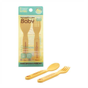New 10 Dollar Clearance: Mother's Corn Step up spoon & fork set