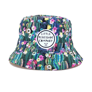 Products: The Little Renegade Company CAMELLIA REVERSIBLE BUCKET HAT