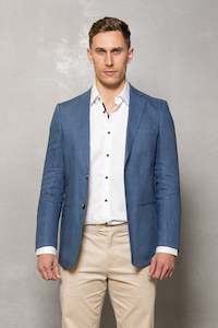Johnson Linen Blazer: Academy