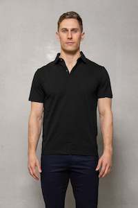Polos: Logan Polo: Black
