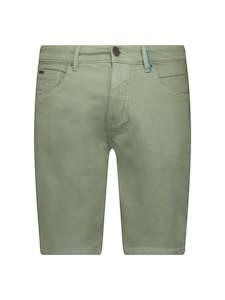 Nxs Ss23: Jog Denim Shorts: Smoke