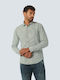 Linen Blend Shirt: Zinc