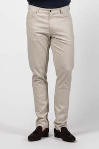 Textured Terry Chino: Stone