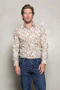 Cutler: Blake Floral Print Shirt: Autumn