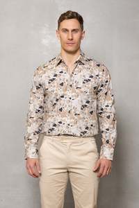 Cup Week 2024: Blake Tonal Print Shirt: Bronze