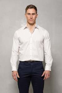 Cup Week 2024: Blake Tonal Print Shirt: Bone