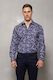 Blake Floral Print Shirt: Thunderstorm