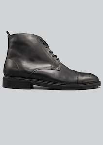 Cutler Blazers: Monty Lace Up Boot: Black