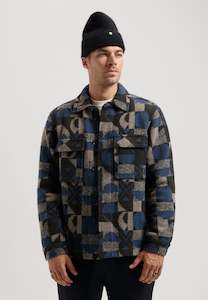 Dstrezzed Summer 22: Maverick Overshirt: Collegiate Blue