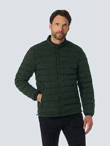 Puffer Jacket: Dark Moss