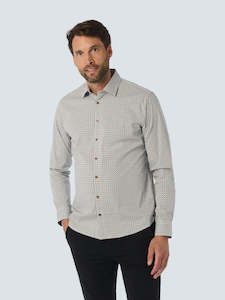 Stretch Allover Printed Shirt: Night