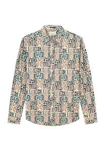 Dst Aw25: Andrew Ribcord Shirt: Sand