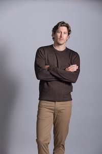 On Sale: Dylan Garment Dyed Merino: Chocolate