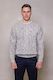 Issac Cable Knit Sweater: Stone