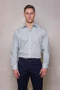 Blake Geometric Shirt: Mantis